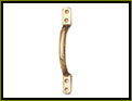 STEEL CASEMENT STAY CURLYTAIL IRON MONGERY